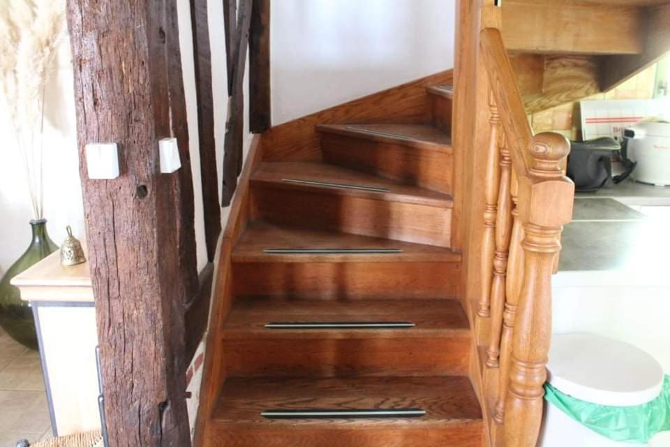 La Chaumiere Bed & Breakfast Saint-Martin-Saint-Firmin Exterior photo